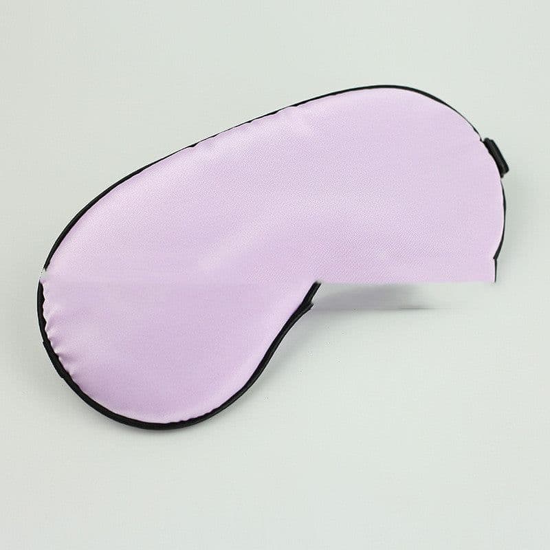 image-1PC Safety Goggles Pure Silk Sleep Eye Mask Padded Shade Cover Travel Relax Aid Blindfold New