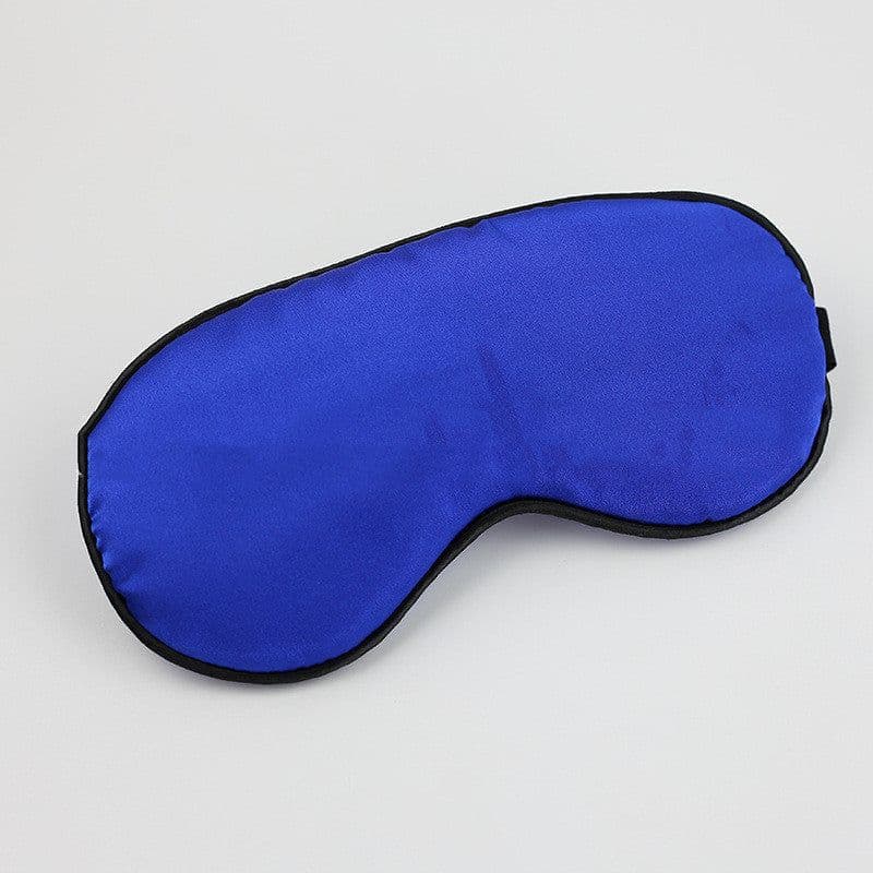 image-1PC Safety Goggles Pure Silk Sleep Eye Mask Padded Shade Cover Travel Relax Aid Blindfold New