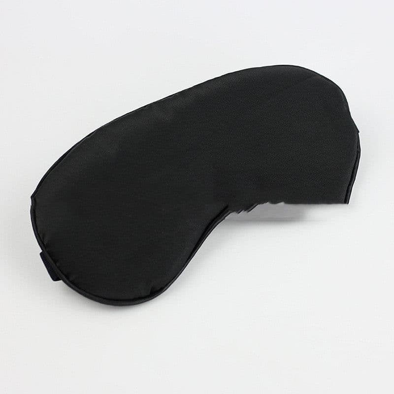 image-1PC Safety Goggles Pure Silk Sleep Eye Mask Padded Shade Cover Travel Relax Aid Blindfold New