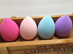 image-Beauty Makeup Sponge Drops Beauty Makeup Puff Sponge Drop Sponge Drop Puff