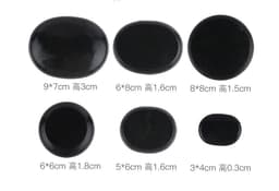 image-Beauty SPA Health Massage Energy Stone Natural Volcanic Hot Stone Back Essential Oil Massage Hot Stone