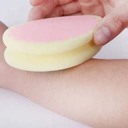 image-Hair removal sponge painless artifact water drops heart-shaped variety of choice painless hair removal sponge magic hair removal sponge