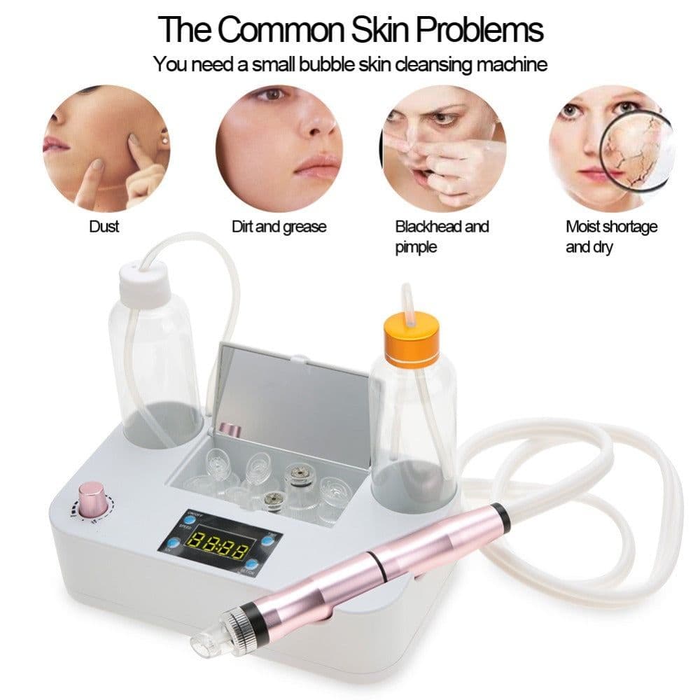 image-Special Offer Portable Oxygen Spray Water Injection Hydro Jet Machine Beauty Blackheads Clean Skin Rejuvenation Oxygen Face Care