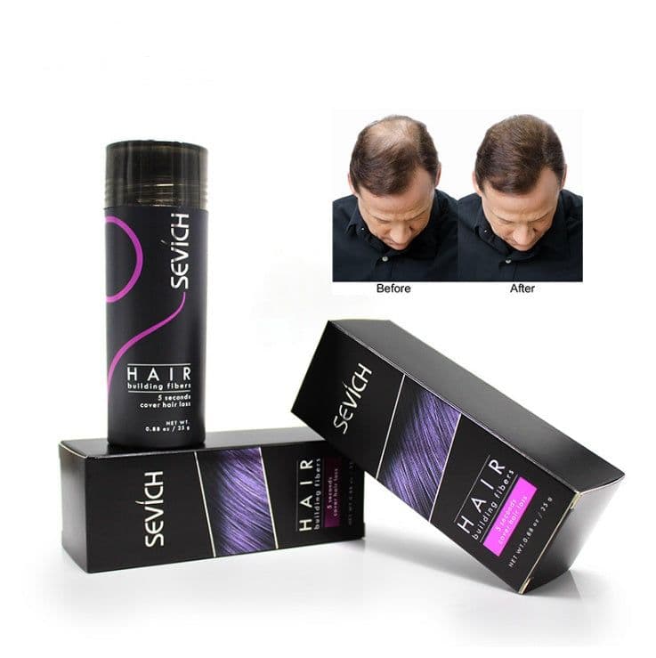image-Hair Building Fibers Keratin Thicker Anti Hair Loss Products Concealer Refill Thickening Fiber Hair Powders Growth