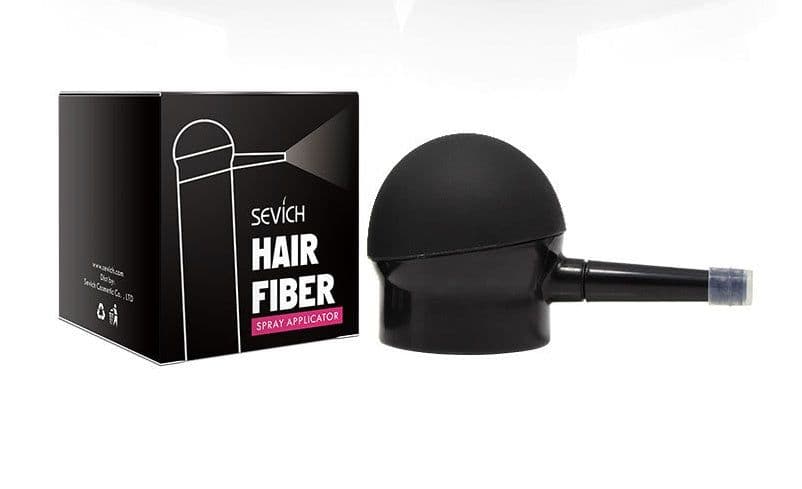 image-Keratin Hair Fiber Spray Applicator Hair Building Fiber Applicator Spray Nozzle Hair Sprays For Hair Loss Extensions