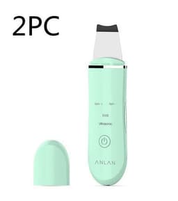 image-Ultrasonic Skin Scrubber Deep Face Cleaning Machine Peeling Shovel Facial Pore Cleaner Face Skin Scrubber Lift Machine