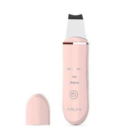 image-Ultrasonic Skin Scrubber Deep Face Cleaning Machine Peeling Shovel Facial Pore Cleaner Face Skin Scrubber Lift Machine