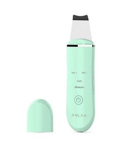 image-Ultrasonic Skin Scrubber Deep Face Cleaning Machine Peeling Shovel Facial Pore Cleaner Face Skin Scrubber Lift Machine
