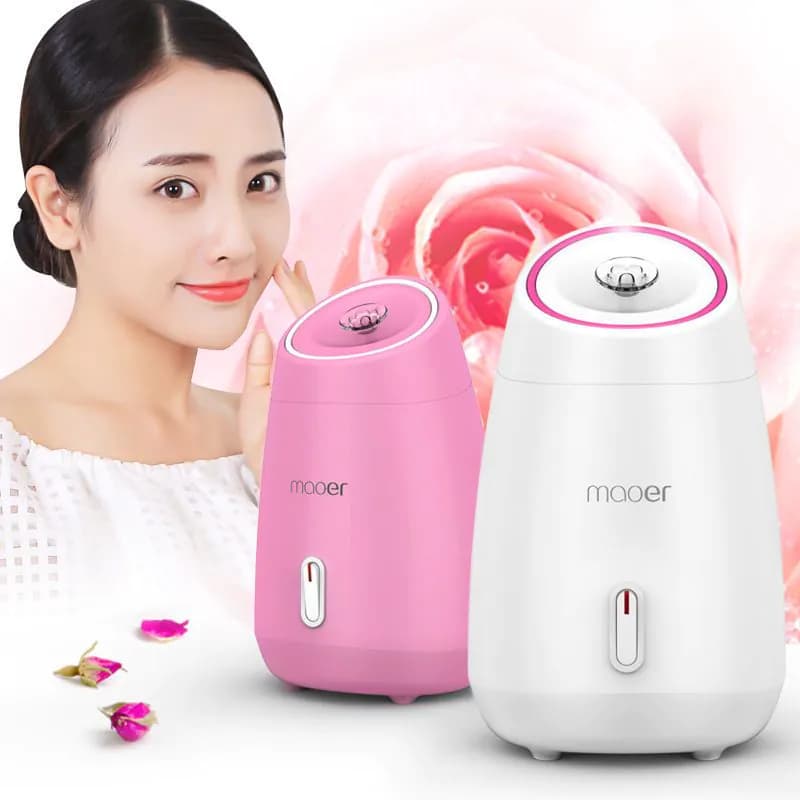 image-Face steamer, milk whitening, detoxification, skin softening, beauty apparatus, hot spray machine, household nano hydrating spray apparatus