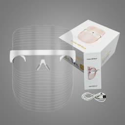 image-LED mask photon rejuvenation beauty instrument withLOGO