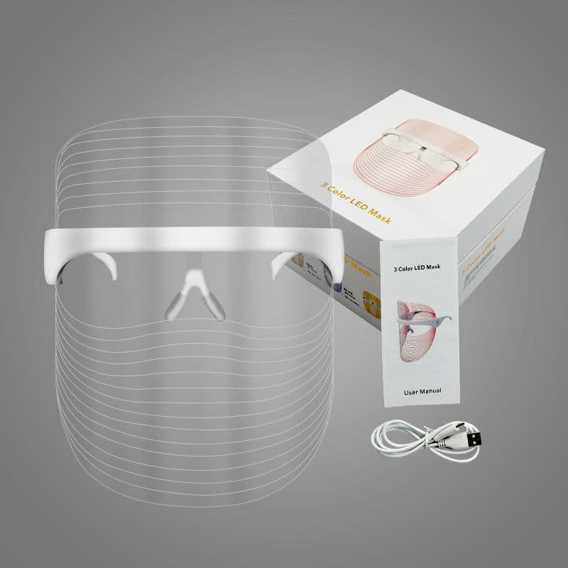 image-LED mask photon rejuvenation beauty instrument withLOGO