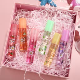image-Transparent Colorless Lip Oil Lip Balm Lipstick