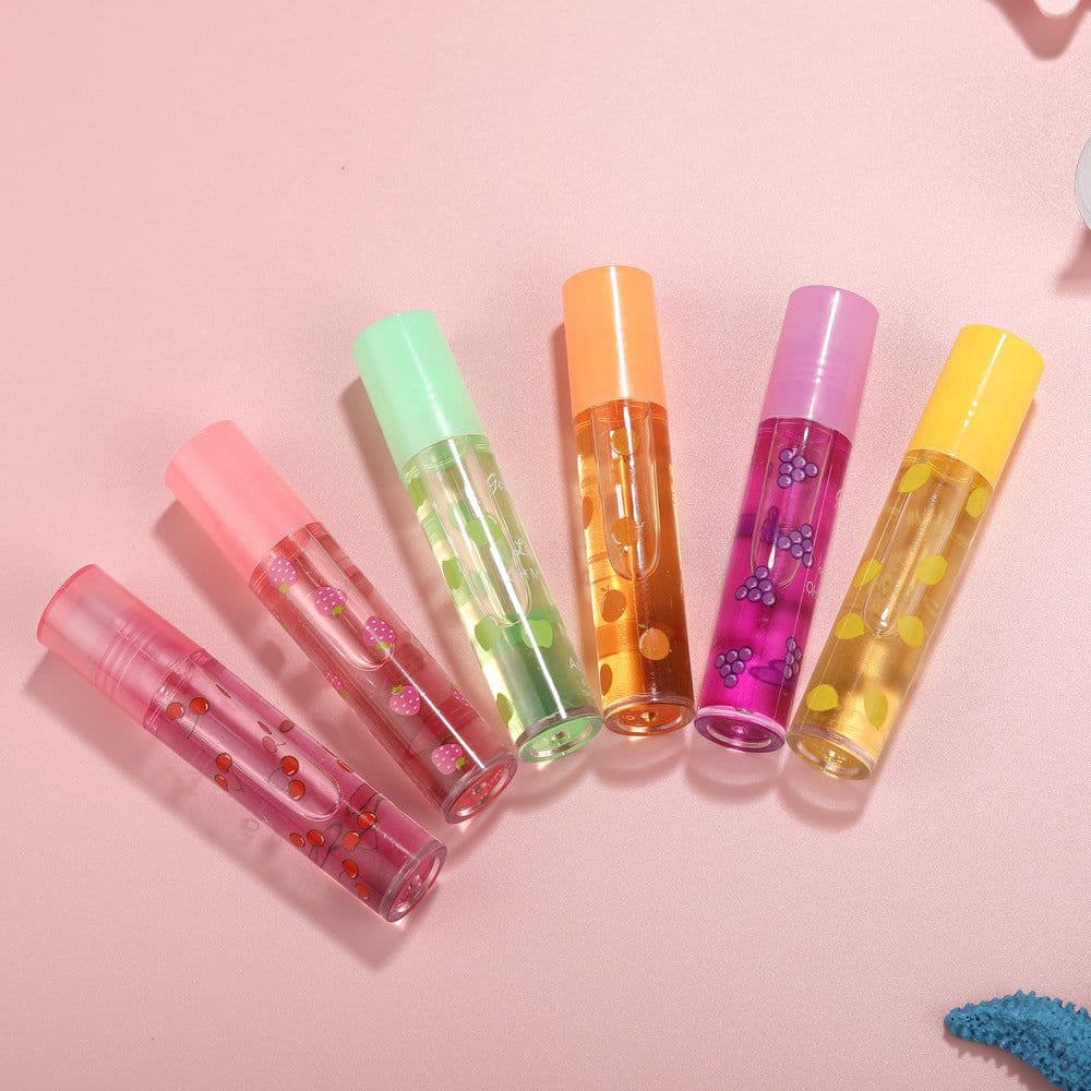 image-Transparent Colorless Lip Oil Lip Balm Lipstick