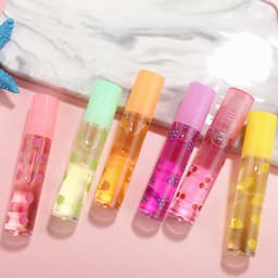 image-Transparent Colorless Lip Oil Lip Balm Lipstick