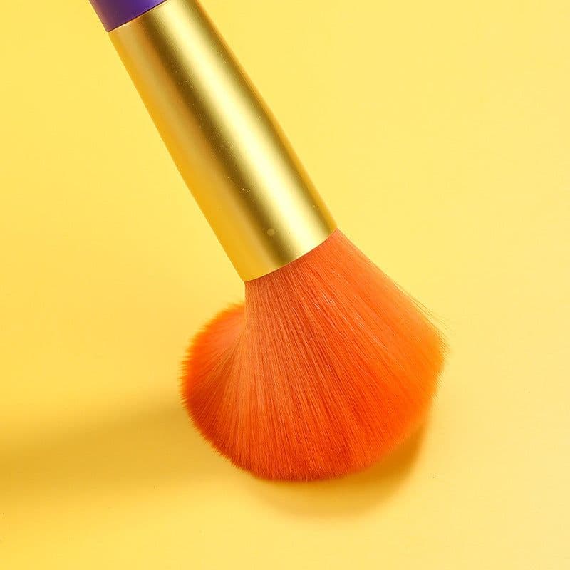 image-Makeup Brush Set 15pcs Multicolor Colourful Makeup Brushes