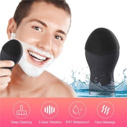 image-Beauty Instrument Face Washing Instrument Electric Silicone Face Washing Brush
