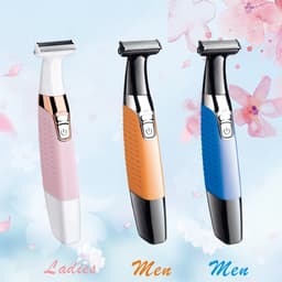 image-Electric Man Shaver Razor Facial Haircut Machine CLipper Body Trimmer Bald Head Shaving Face Beard Remover