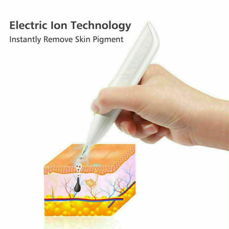 image-Ion Laser Freckle Skin Mole Dark Spot Remover Face Wart Tag Tattoo Removal Pen
