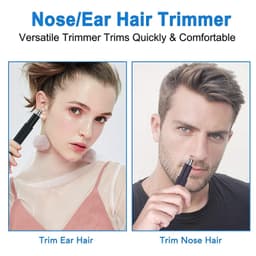 image-Ear And Nose Hair Tmmer For Men And Women-2020, Professional & Painless Nose Hair Clipper Remover With Stainless Steel Blad & IPX7 Waterproof System Amazon Banned