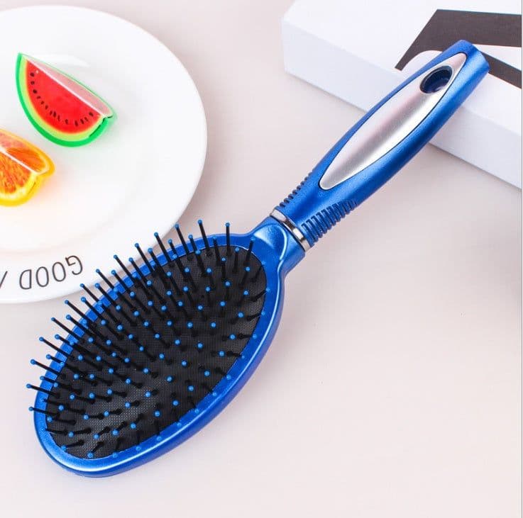 image-Electric Sound Wave Vibration Magnetic Massage Comb Portable Negative Ion Hair Comb