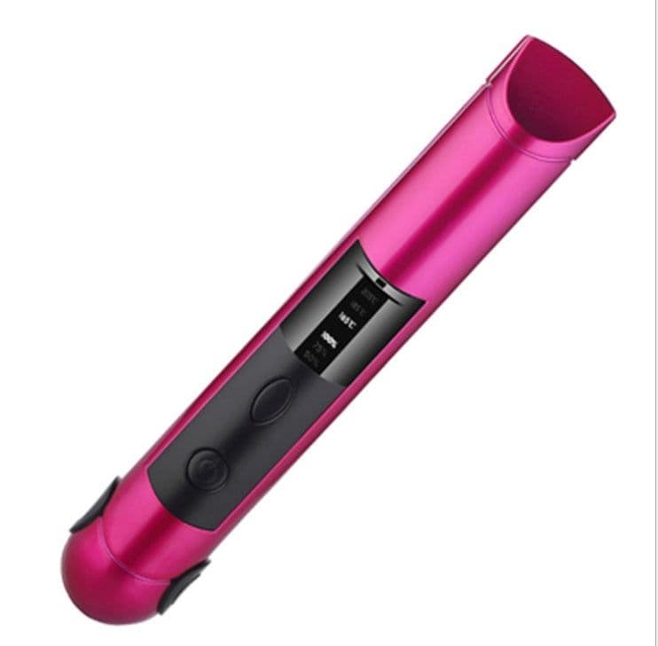 image-USB charging volume straight dual-purpose hair clips Straightener portable mini wireless charging