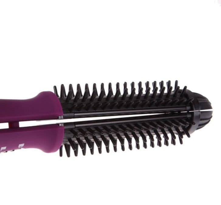 image-Hair curling stick dual-purpose hair straightener buckle hair curler electric coil comb plywood