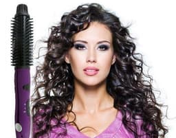 image-Hair curling stick dual-purpose hair straightener buckle hair curler electric coil comb plywood