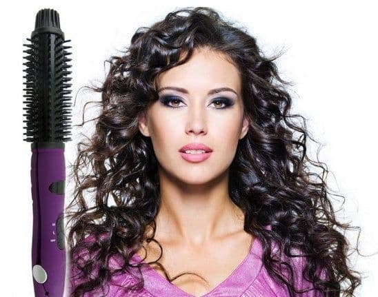 image-Hair curling stick dual-purpose hair straightener buckle hair curler electric coil comb plywood
