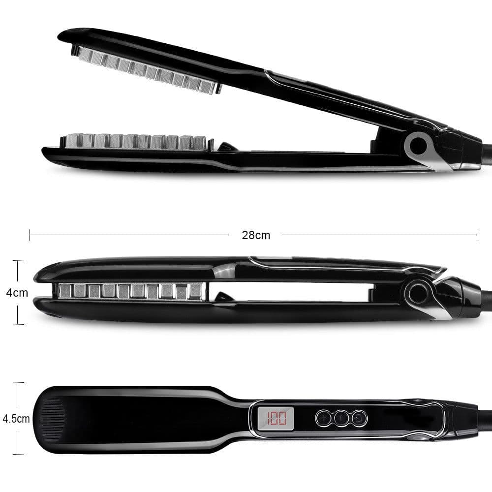 image-Fasion Cheveux Volumisant Fer fer plat fer à lisser Numérique fer plat avec écran lcd Cheveux Styling Outils