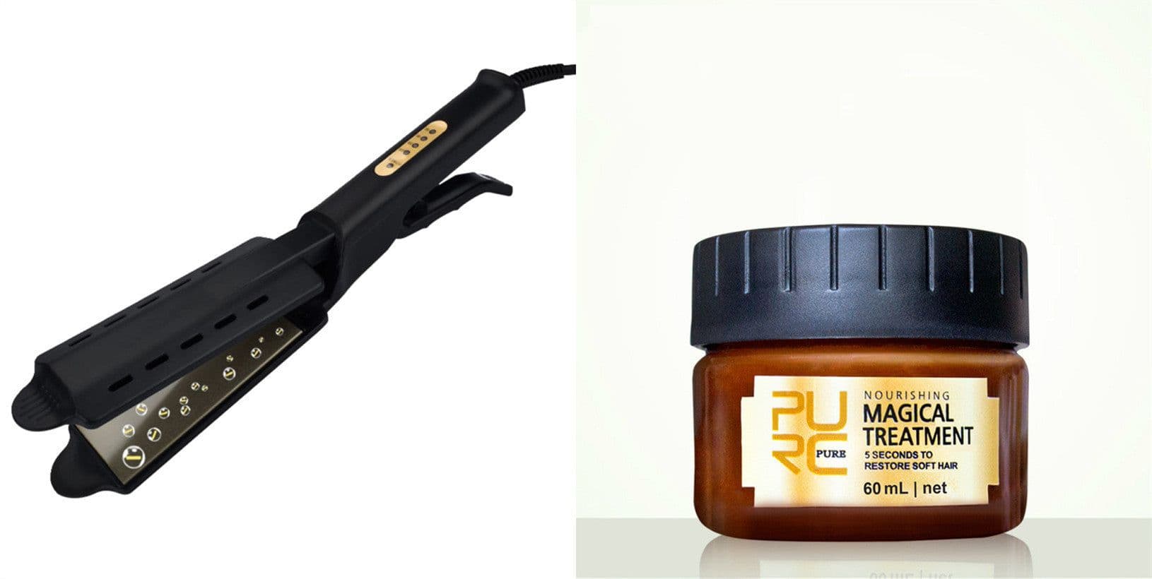 image-Professional four-speed thermostat straight hair splint