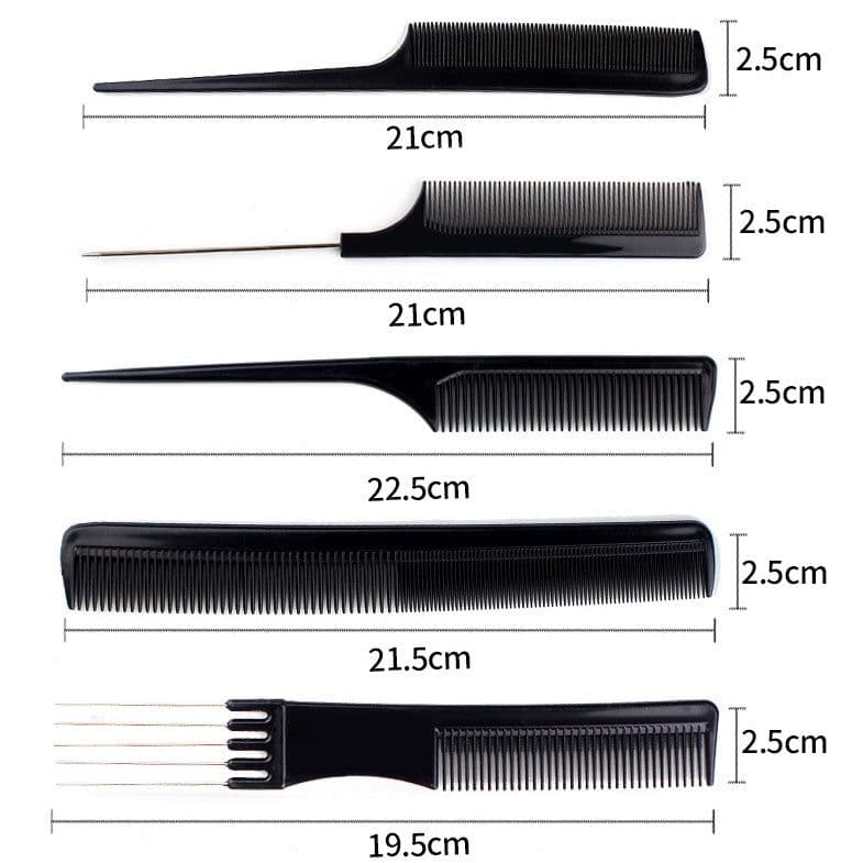 image-Hair Comb Ten Piece Set