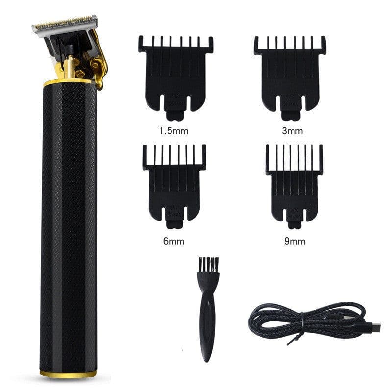 image-Hair salon special lettering zero pitch electric hair clipper
