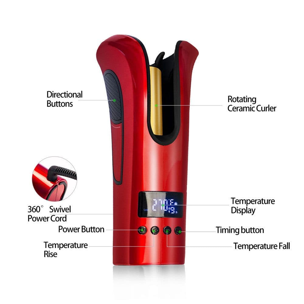 image-Automatic curling iron