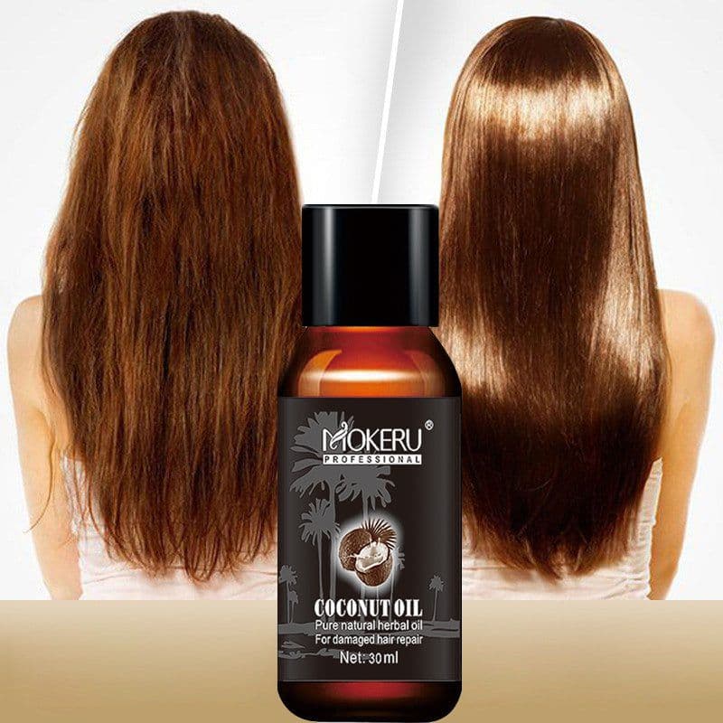 image-Coconut Oil Repair Frizz Repair Damage Hair Care Hair