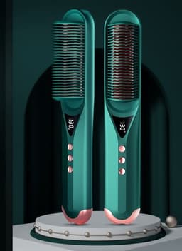 image-Multifunctional hot air electric hair straightener