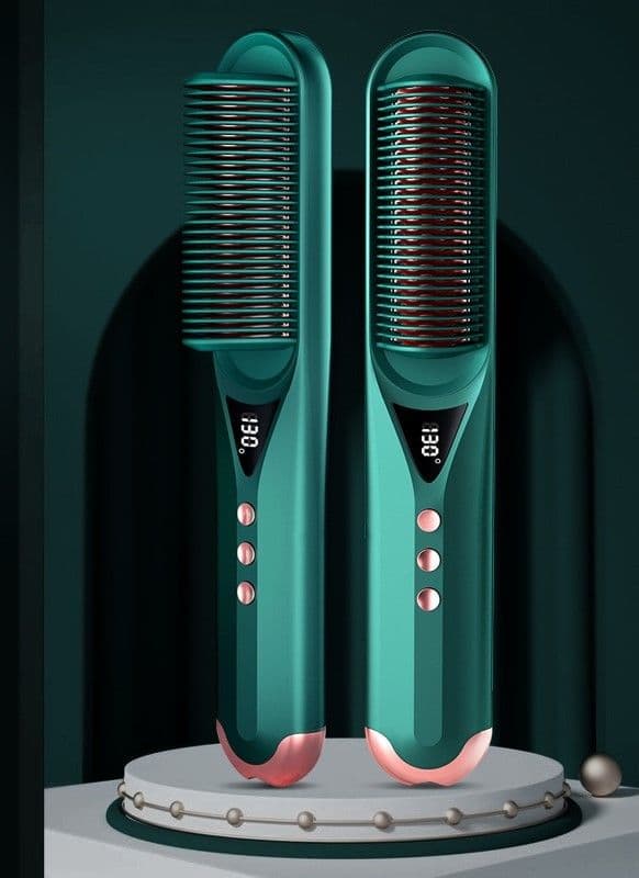 image-Multifunctional hot air electric hair straightener