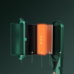 image-Multifunctional hot air electric hair straightener