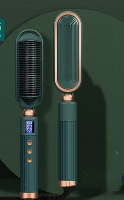 image-Multifunctional hot air electric hair straightener