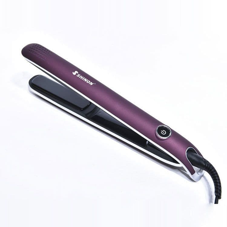 image-Thermostatic Ceramic Hair Straightener Irons Nano Titanium