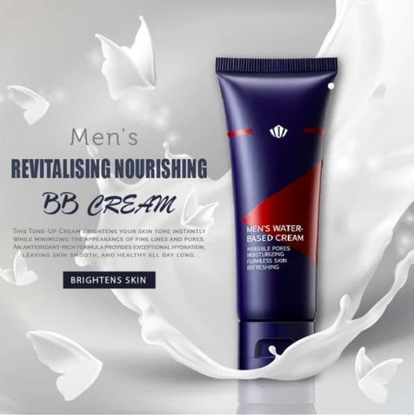 image-Men's Water-Based Cream Revitalising Nourishing Tone For Men Artifact Cream Cream BB Up Handsome Lazy Makeup Concealer