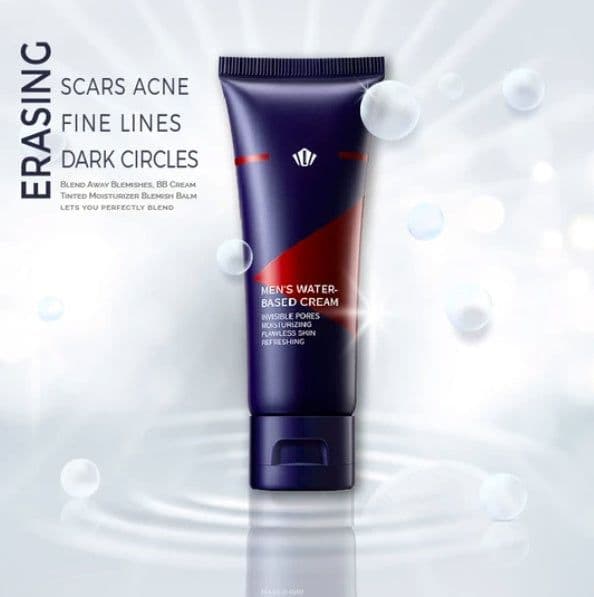 image-Men's Water-Based Cream Revitalising Nourishing Tone For Men Artifact Cream Cream BB Up Handsome Lazy Makeup Concealer