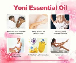 image-Rose Essential Oil Jojoba Vagina Rejuvenation Detox