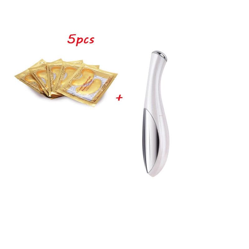 image-10pcs5packs Gold Crystal Collagen Eye Mask Eye Patches Eye Mask For Face Care Dark Circles Remove Gel Mask For The Eyes Ageless