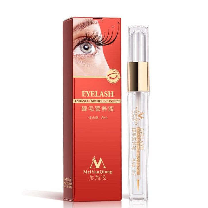 image-Herbal Eyelash Growth Treatments Liquid Serum Enhancer Eyelashes Thicker Better than Eyelash Extension Powerful Makeup