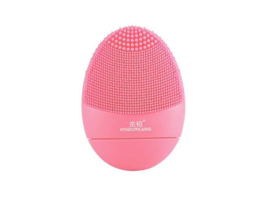 image-Silicone cleansing instrument face wash instrument beauty instrument pore cleaner ultrasonic vibration