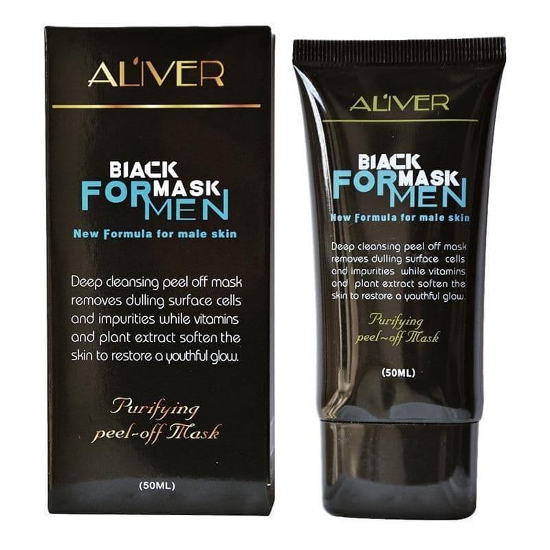 image-New fashion high quality Men Peel Off Mask Remove Blackhead Facial Cleansing Mask