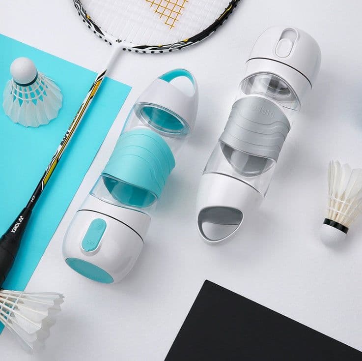 image-Drip Sports Beauty Hydrating Cup Creative Timed Drinking Water Reminder Smart Water Cup Spray Humidity Hand Cup