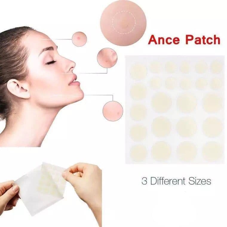 image-24pcs Little Stickers Patch Acne Treatment Anti-inflammatory Smoothing Makeup Invisible Acne Patch Face Beauty