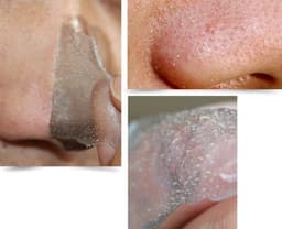 image-Bamboo charcoal blackhead nasal mask cream shrink pores to black set suit black thorn cream