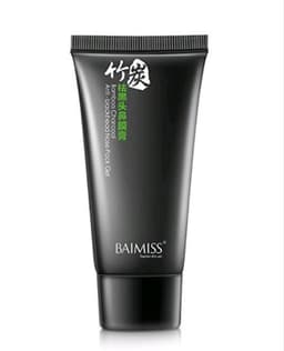 image-Bamboo charcoal blackhead nasal mask cream shrink pores to black set suit black thorn cream